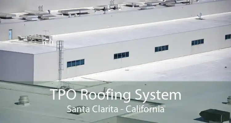 TPO Roofing System Santa Clarita - California